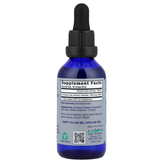 Eidon Ionic Minerals, Chromium, Liquid Concentrate, 2 oz (60 ml)