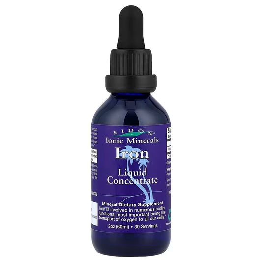 Eidon Ionic Minerals, Iron, Liquid Concentrate, 2 oz (60 ml)
