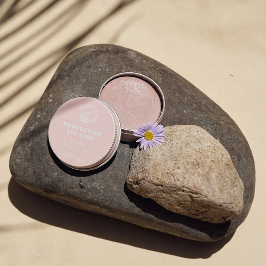 SunButter SPF15 Protective Lip Zinc - Protea Tint
