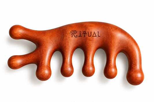 Blue Lotus - Ritual Oils - Sandalwood Scalp Massage Comb