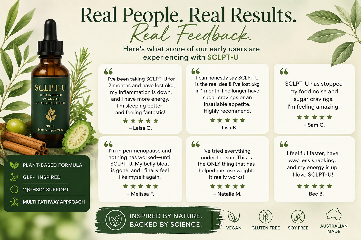 PRE ORDER - SCLPT-U — GLP-1 Inspired Botanical Metabolic Support